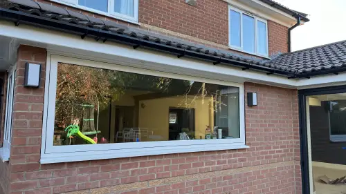 Click Here To Enlarge This Photo Of Open-Plan Kitchen Extension & Garden Landscaping in Nottingham