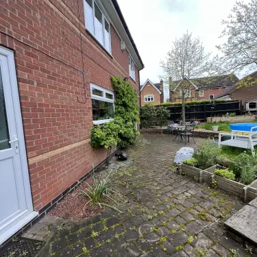 Click Here To Enlarge This Photo Of Open-Plan Kitchen Extension & Garden Landscaping in Nottingham