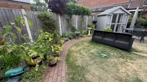 Click Here To Enlarge This Photo Of Extension with Landscaping and Bespoke Garden Shed in Nottingham