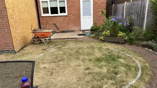 Click Here To Enlarge This Photo Of Extension with Landscaping and Bespoke Garden Shed in Nottingham